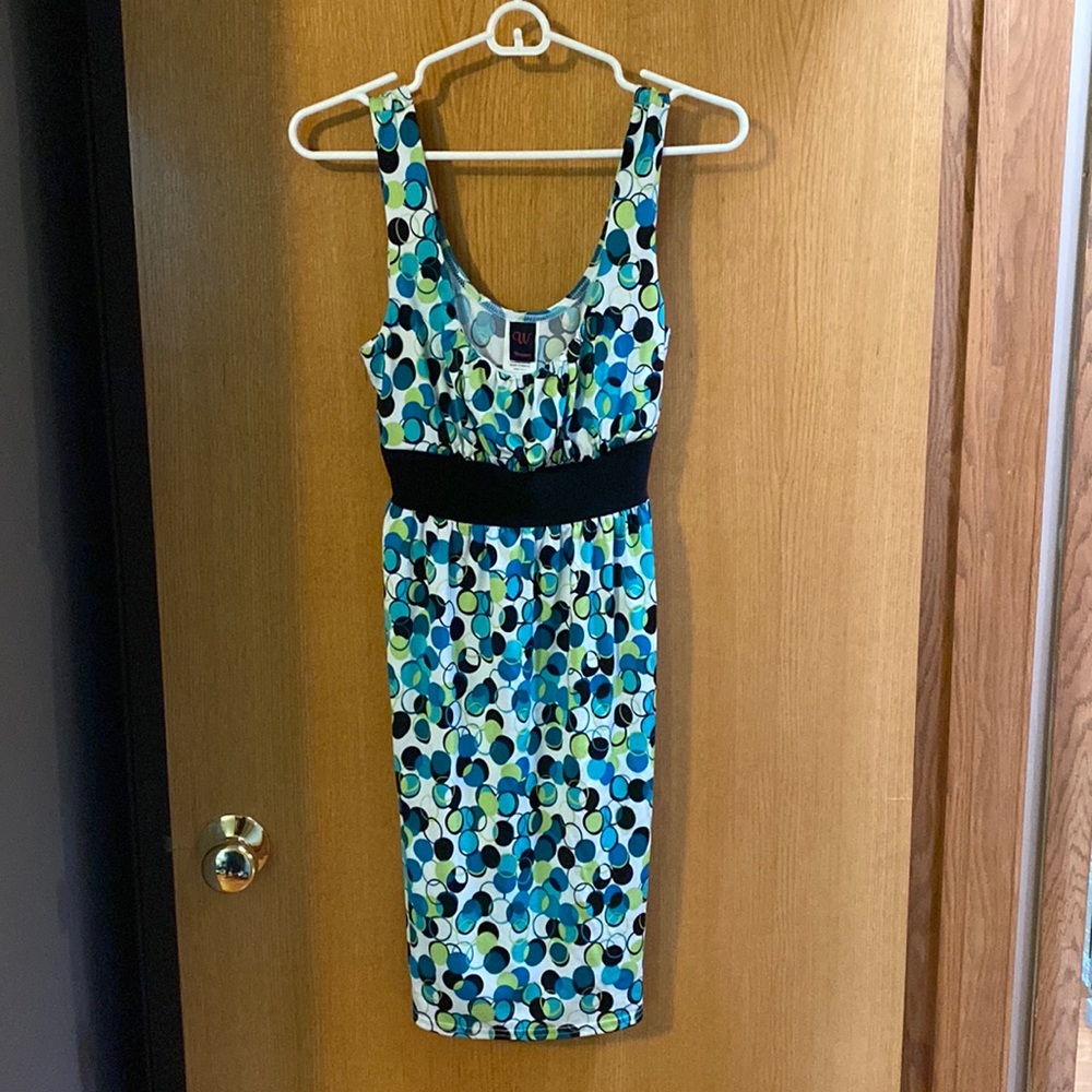 Wrapper Polka Dot Dress Juniors